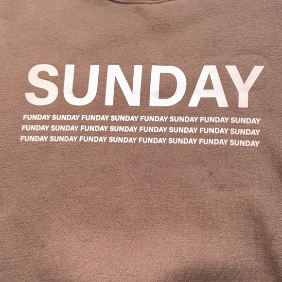 “Sunday Funday" graphic sweatshirt by Princess Polly - Picture 5 of 7